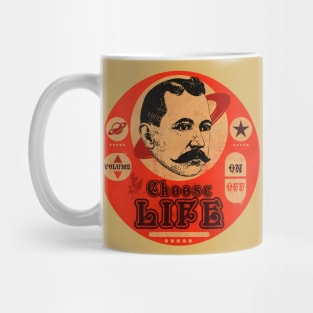 Vintage Choose Life Sign Mug